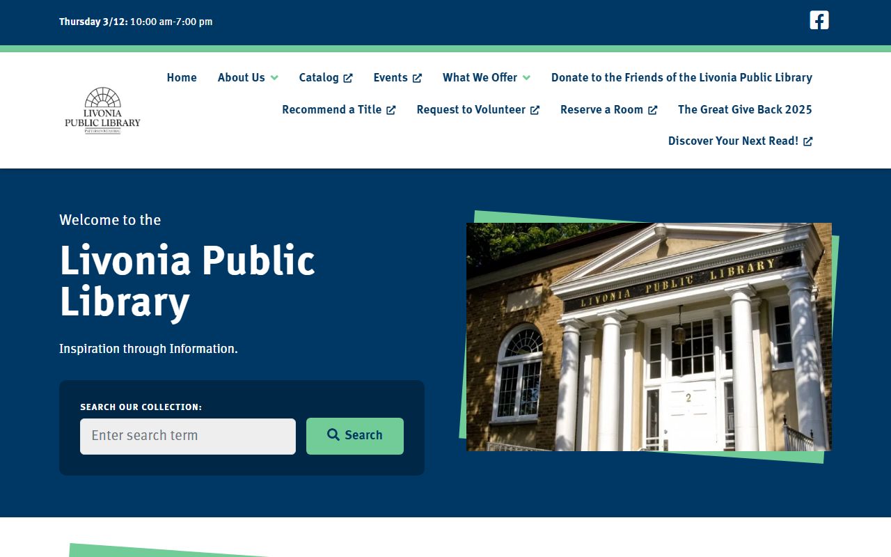 Livonia Public Library genealogy resources for family history research